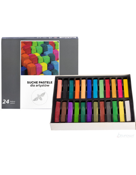 Toma dry pastels 24 colors