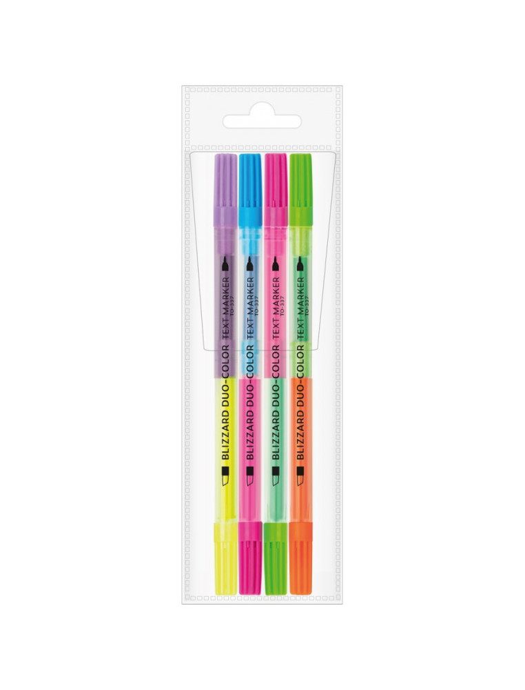 Toma double-sided highlighters, 8 colors
