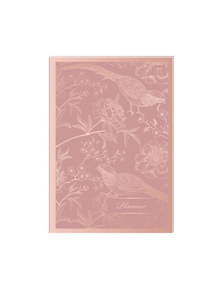 A5 Rose Gold planner