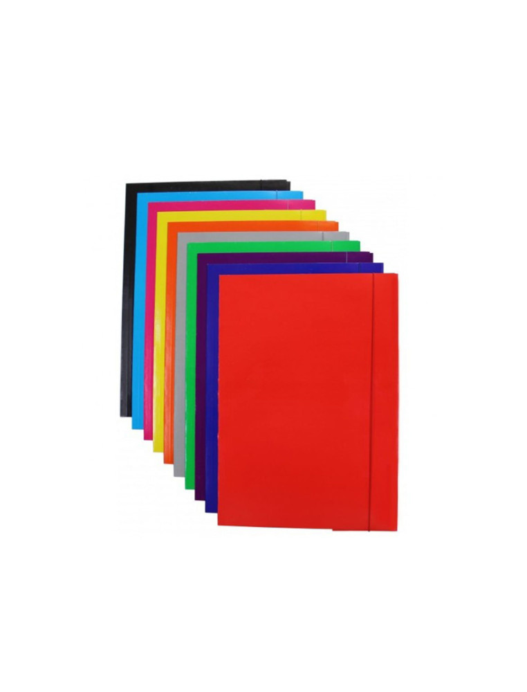 Folder for elastic band A4