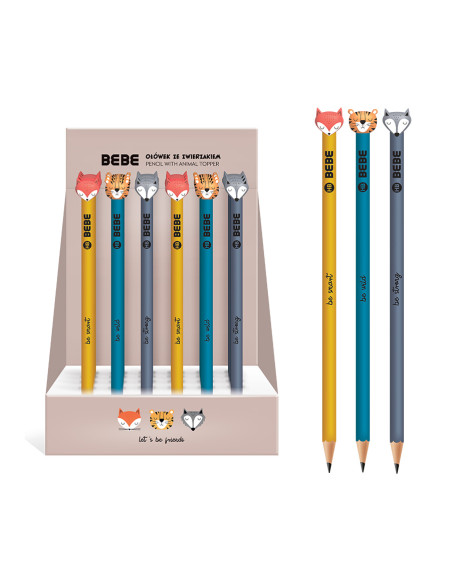 Pencil with a BB FRIENDS pet