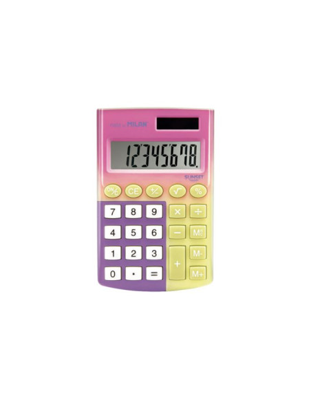 SUNSET MILAN Pocket Calculator