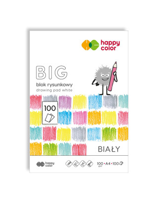 BIC A4 drawing pad 100g Happy Color