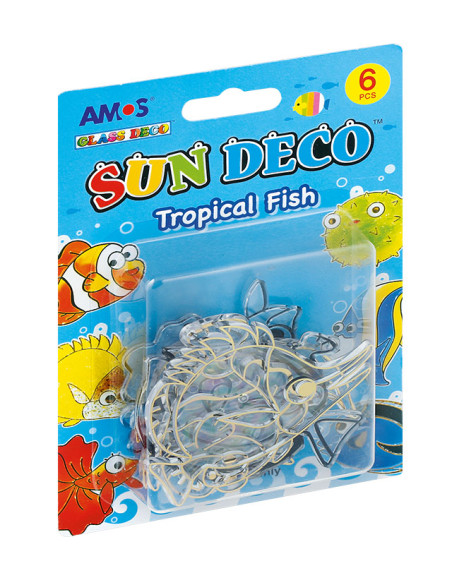Stained Glass AMOS SCS6 TF Tropical Fish