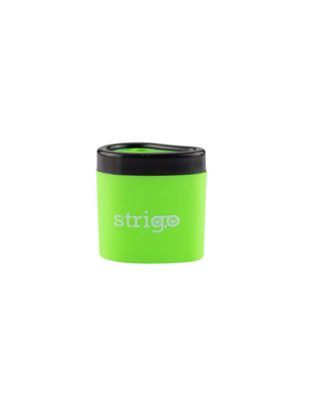 STRIGO sharpener in two thicknesses with a large container, mix of colors