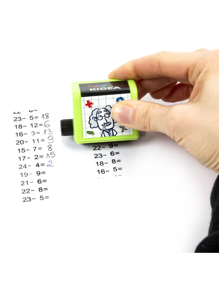 LEARNING SUBTRACTATION WITH KIDEA MATHEMATICAL PRINTER