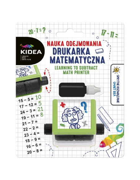 LEARNING SUBTRACTATION WITH KIDEA MATHEMATICAL PRINTER