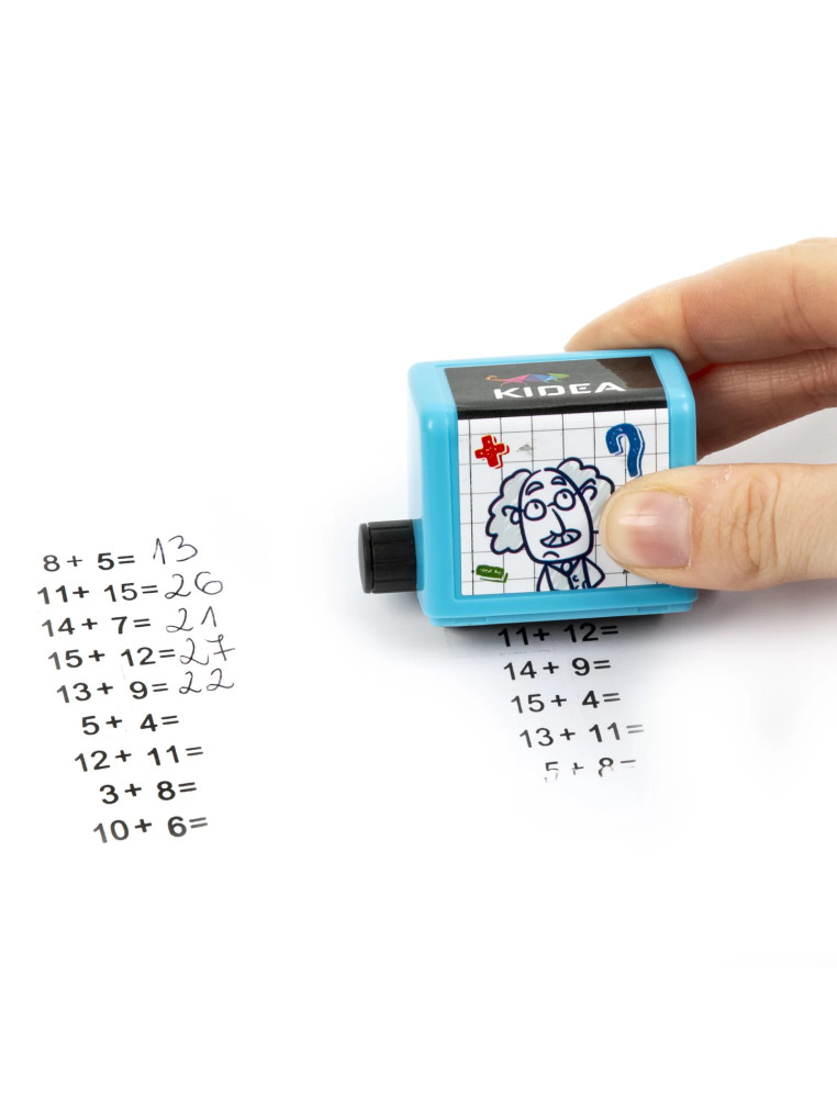 LEARNING ADDING WITH KIDEA MATHEMATICAL PRINTER