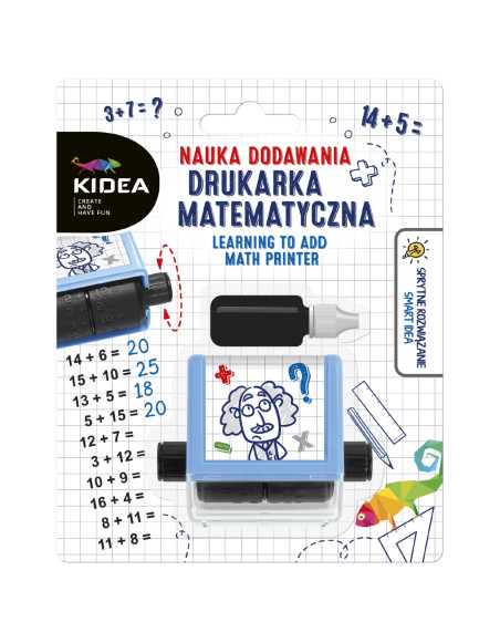 LEARNING ADDING WITH KIDEA MATHEMATICAL PRINTER