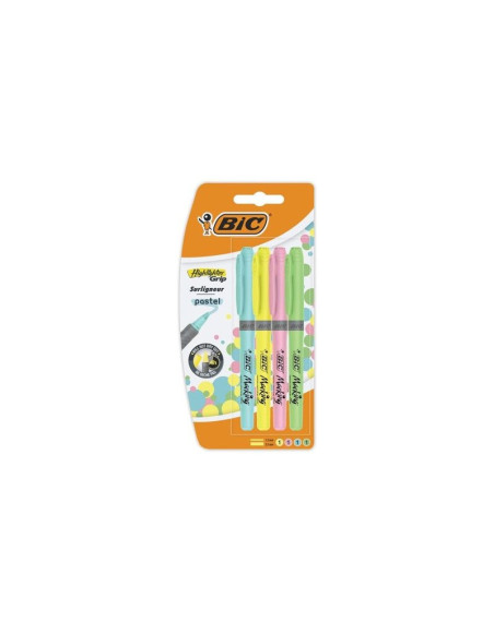 Bic Highlighter Set of 4 Pastel colors
