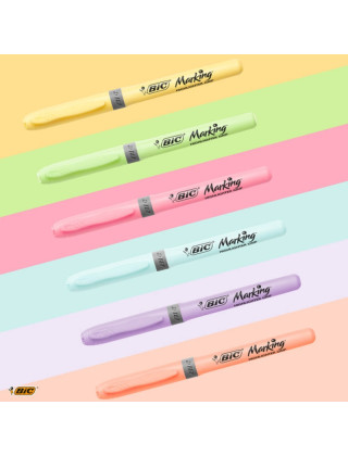 Bic Highlighter Set of 4 Pastel colors