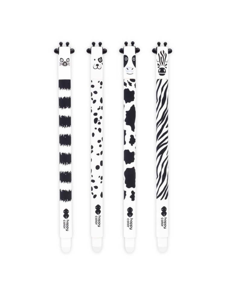 Długopis ścieralny BLACK&WHITE  Happy Color