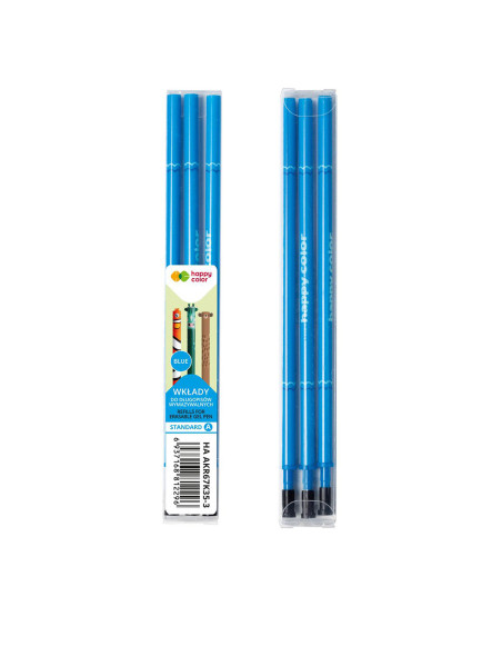 Erasable pen refill A 3 pieces Happy Color